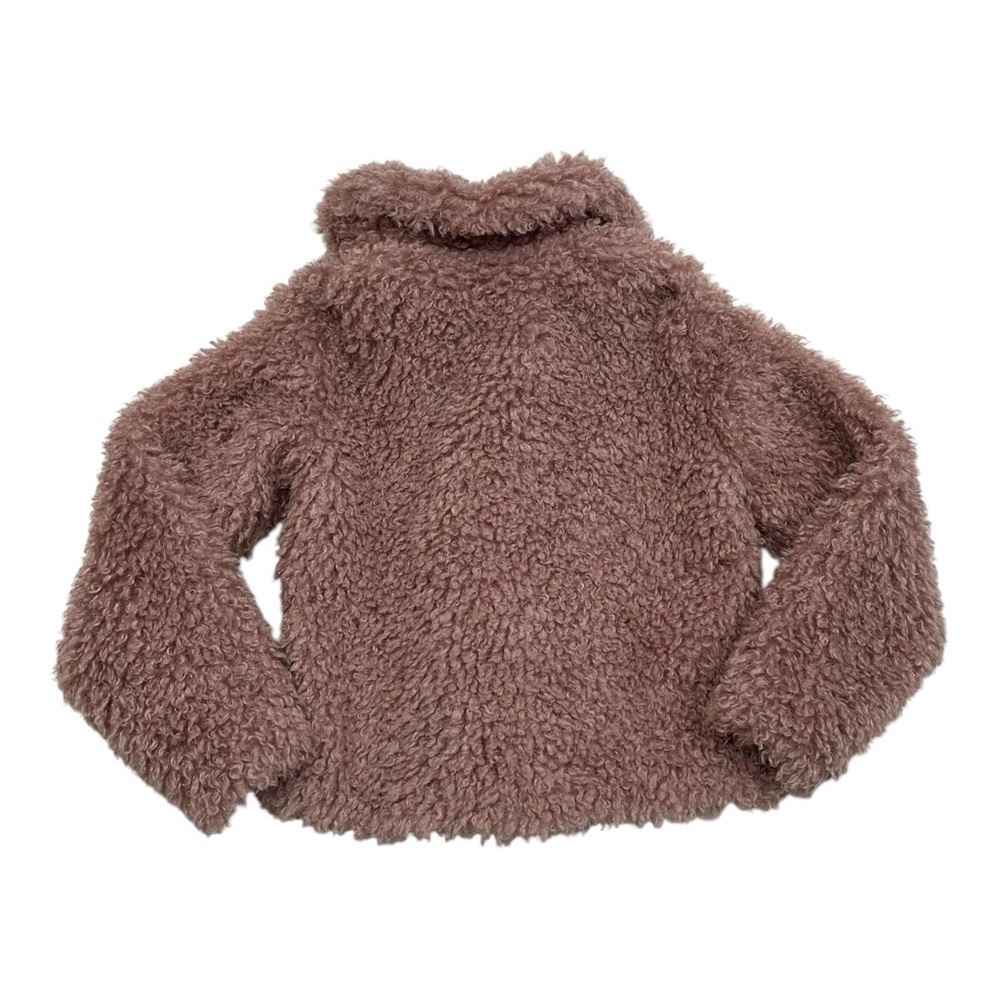Lauren Conrad Pink Faux Fur Teddy Jacket - Size XS - Picture 8 of 9
